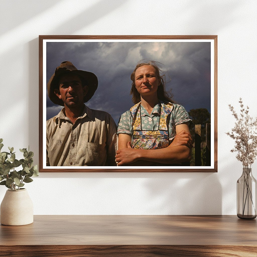 Faro and Doris Caudill Pie Town Homesteaders 1940