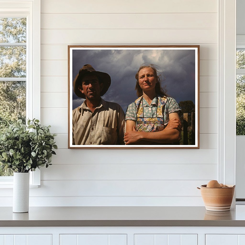 Faro and Doris Caudill Pie Town Homesteaders 1940