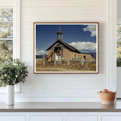 Llano de San Juan New Mexico Catholic Church 1940