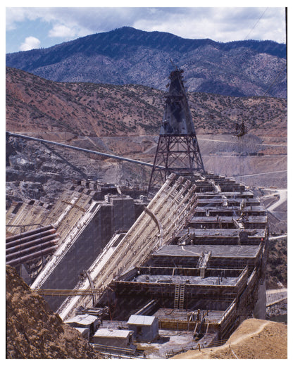Shasta Dam Construction June 1942 Redding California