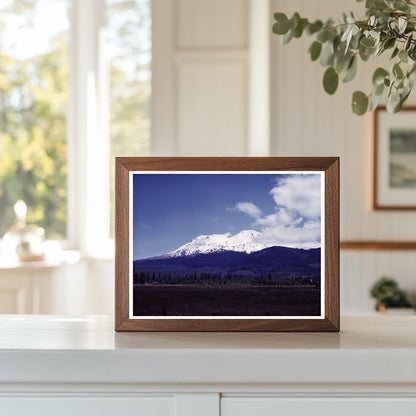 Mount Shasta California June 1942 View with Natural Scenery