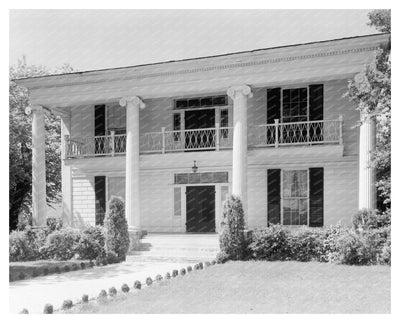 Vintage Architecture of Tuskegee, Alabama, 1855