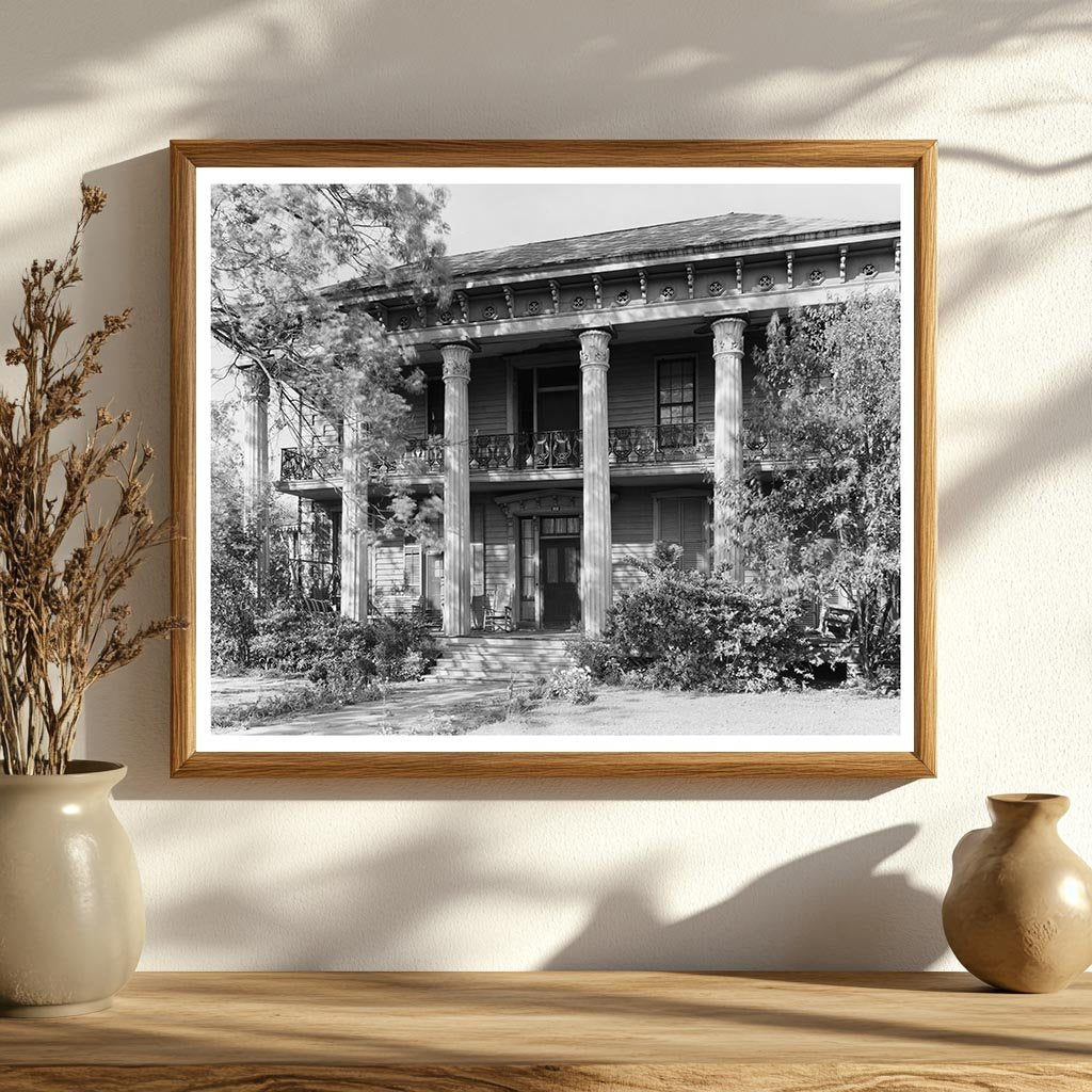 Vintage 1855 Architecture in Tuskegee, Alabama