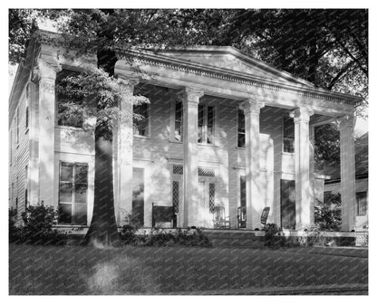 Montgomery, AL Vintage Architecture Photo from 1850