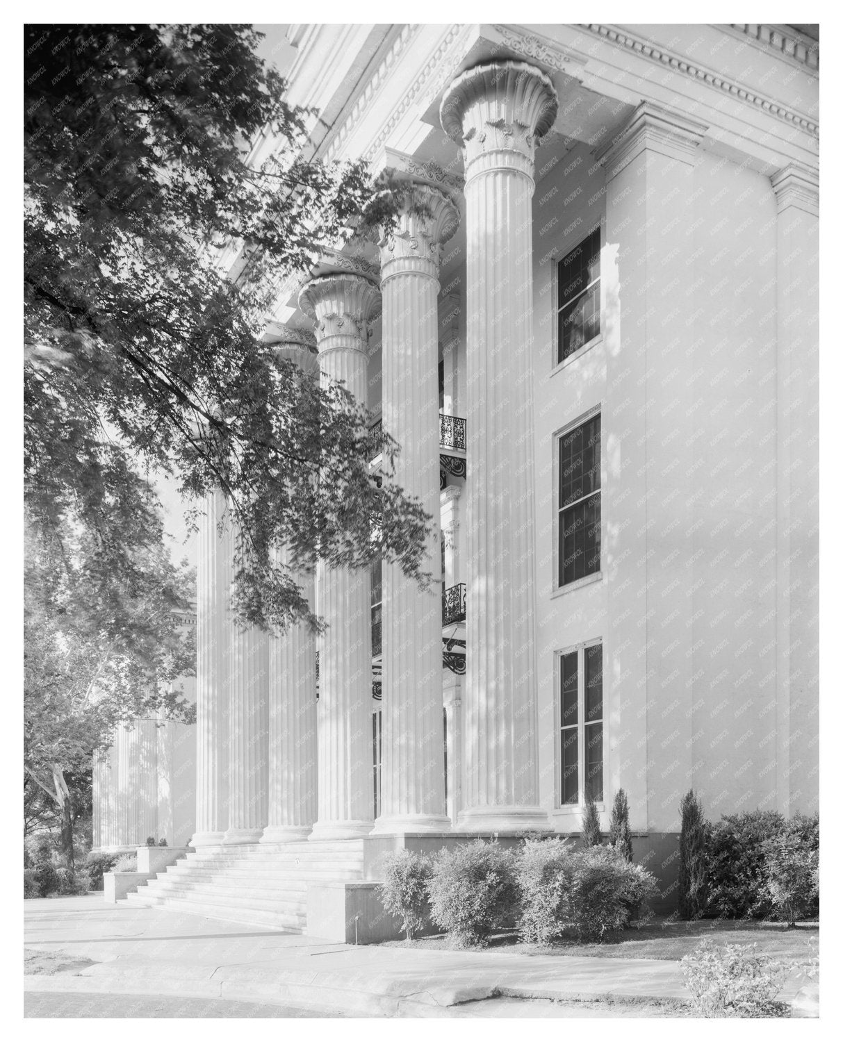 Montgomery AL Capitol Building History 1851 Photo