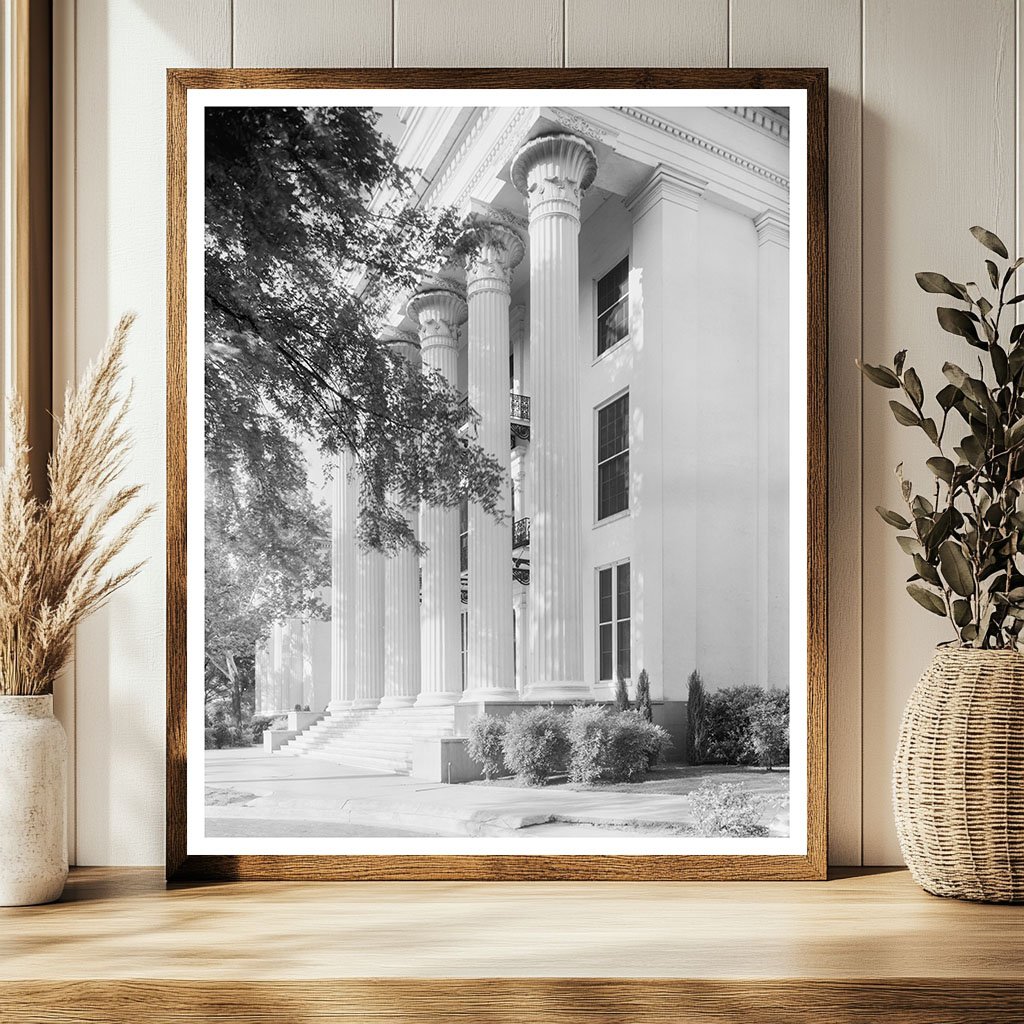 Montgomery AL Capitol Building History 1851 Photo