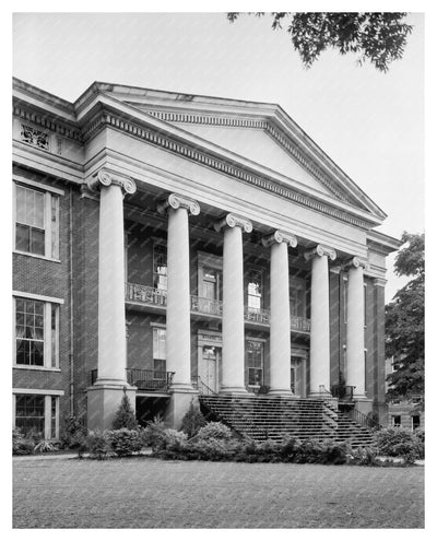 Manning Hall, Talladega Alabama, Historic Landmark 1850