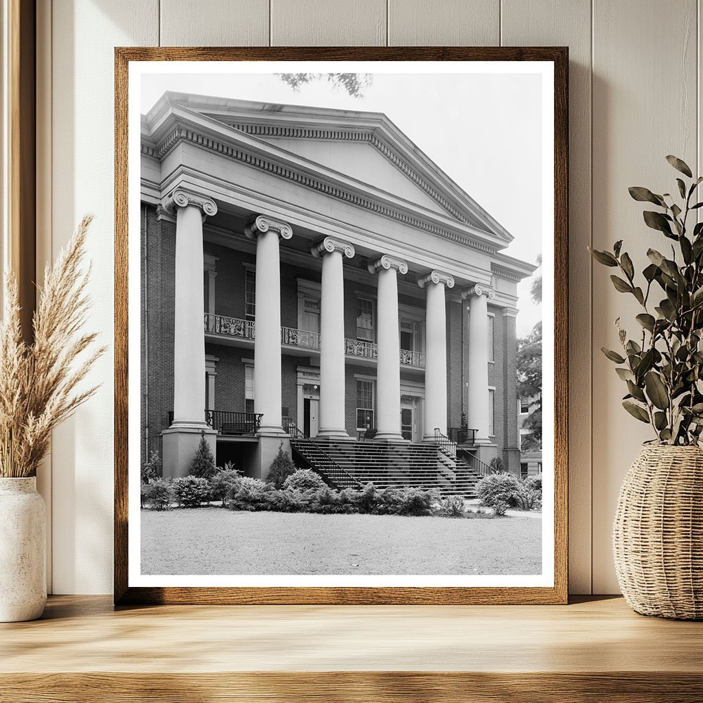 Manning Hall, Talladega Alabama, 1850 - Historic Architecture - view 2
