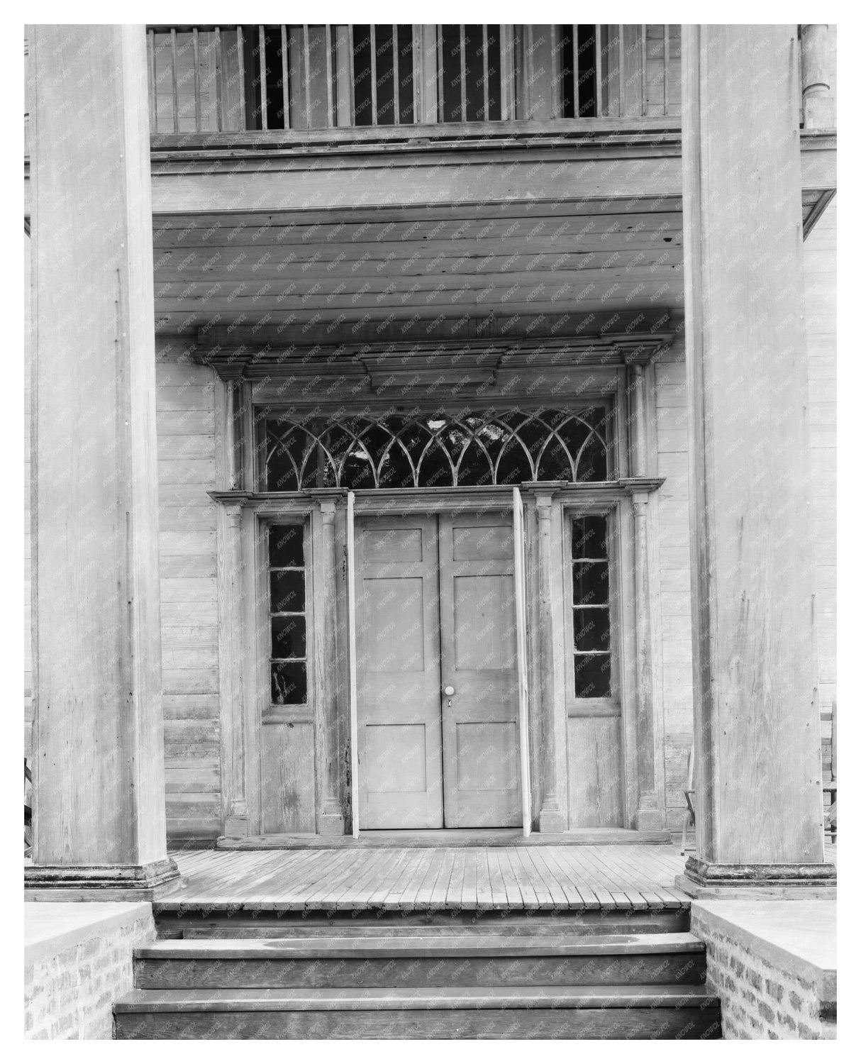 Vintage Architecture in Talladega, Alabama, 1953