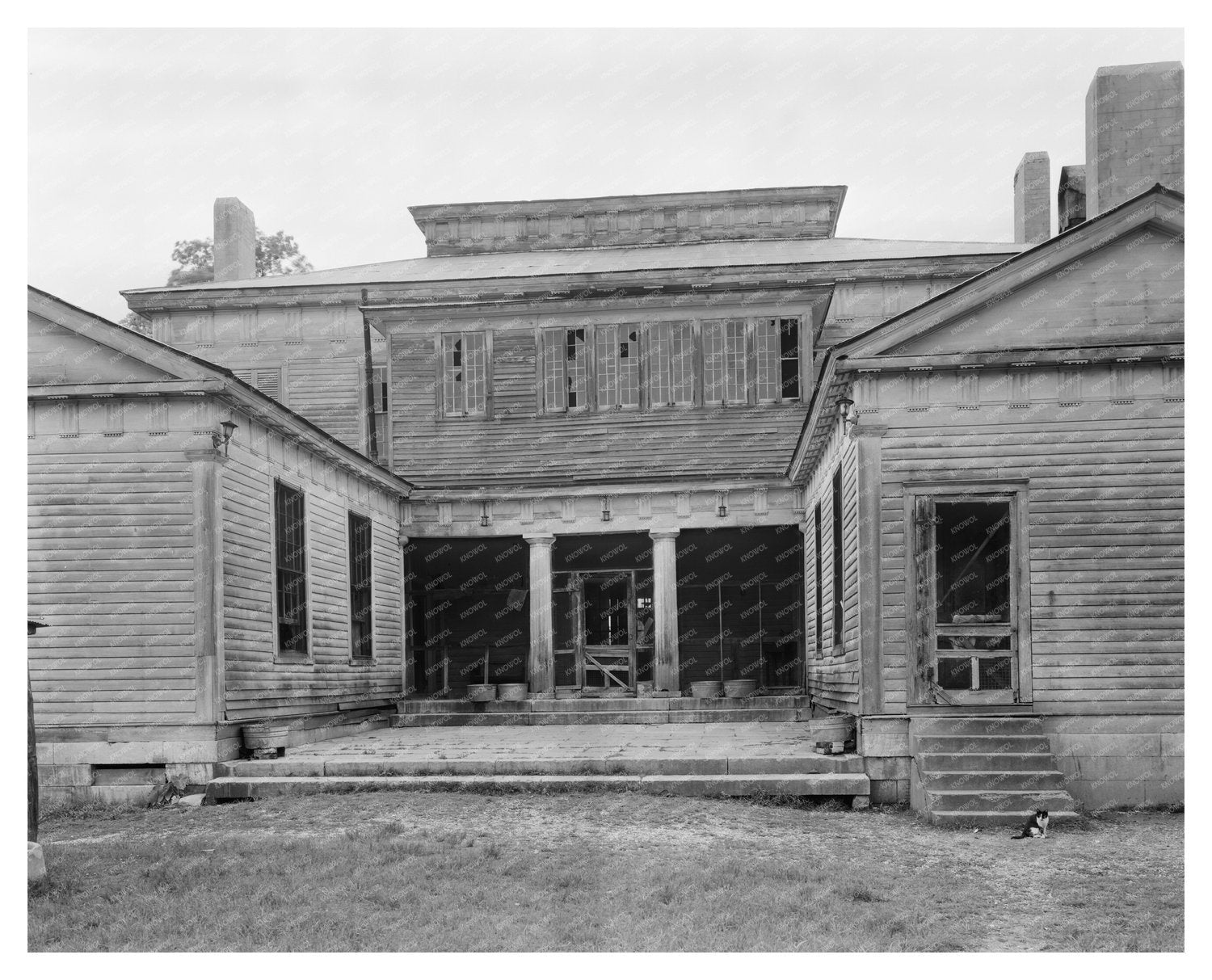 Vintage 1848 Architecture in Cherokee, Alabama