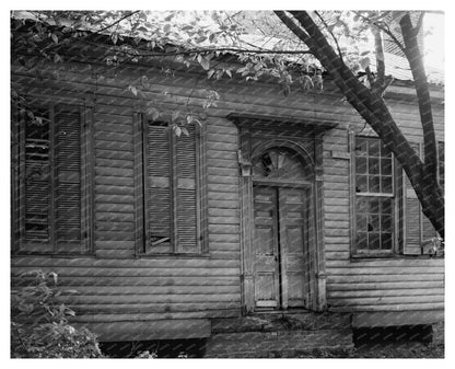 1838 Building in Courtland, Alabama - Historical Photograph