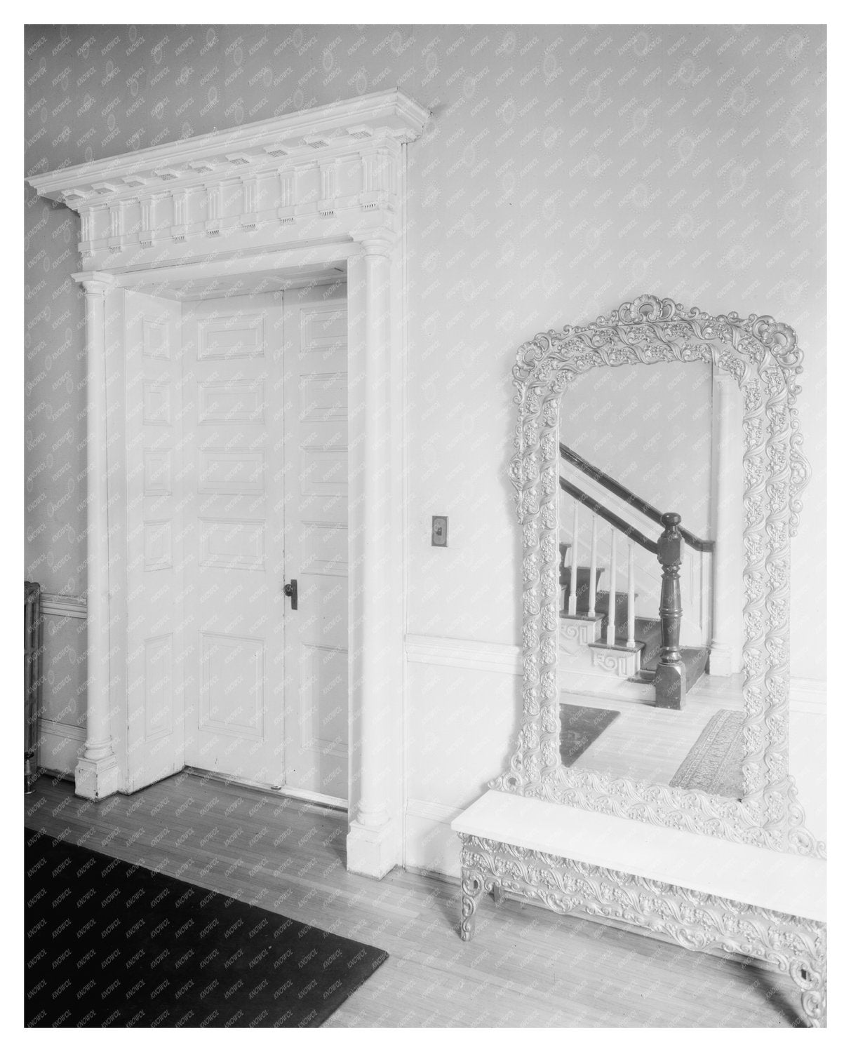 McEntire Estate in Decatur, Alabama, 1832 Vintage Photo