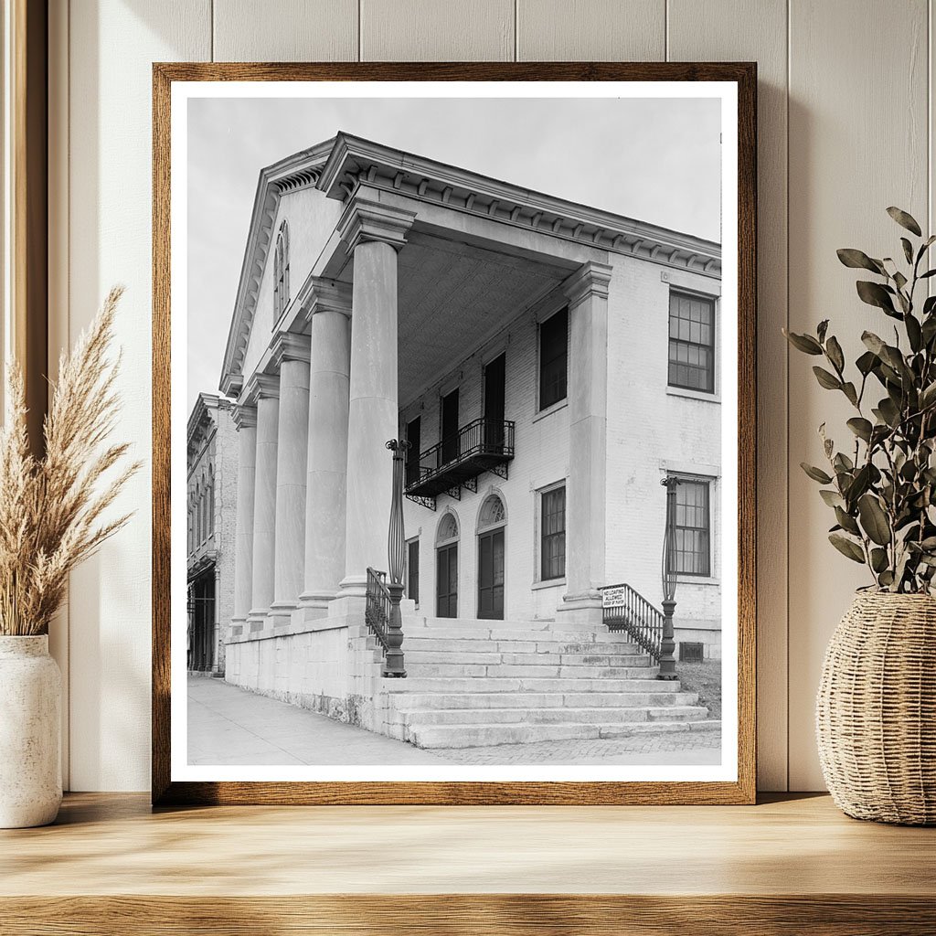 Historic Building in Decatur, Alabama - Circa 1830 Photo