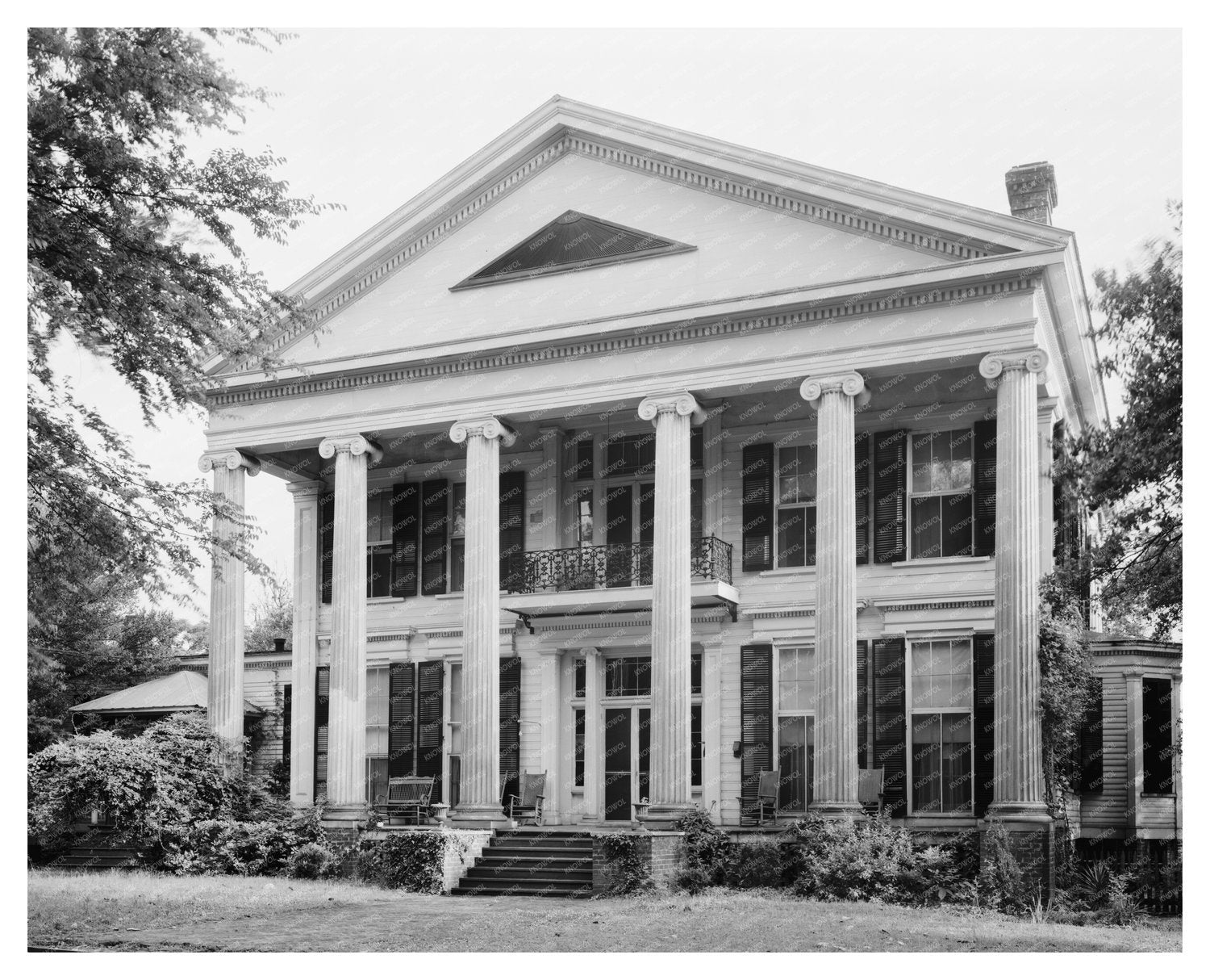 McCrary-Otts House, Greensboro, AL - Vintage Photo 1953