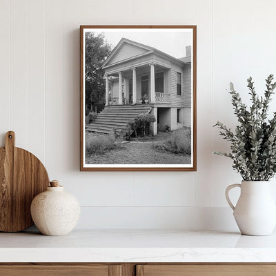 Hays House in Tuscaloosa County, AL – 1830 Vintage Photo