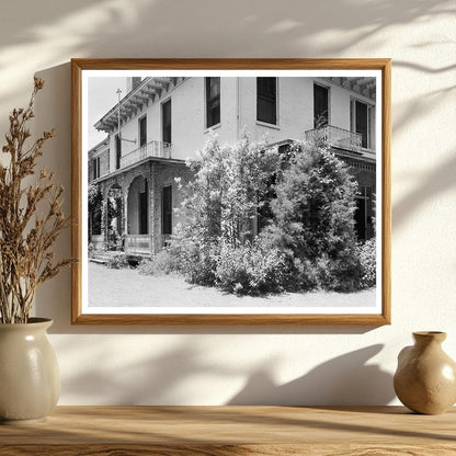 1850s Building Photographed in Selma, Alabama, 1953