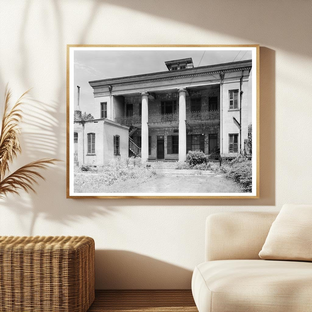 1842 Historic Building in Selma, Alabama - Vintage Photo