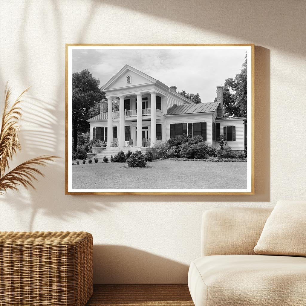 1828 Building in Selma, Alabama - Vintage Photo 1953