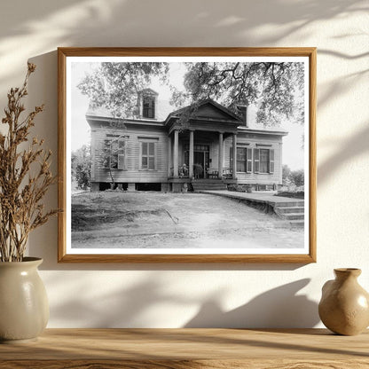 Vintage Architecture in Selma, Alabama - 1953 Photo