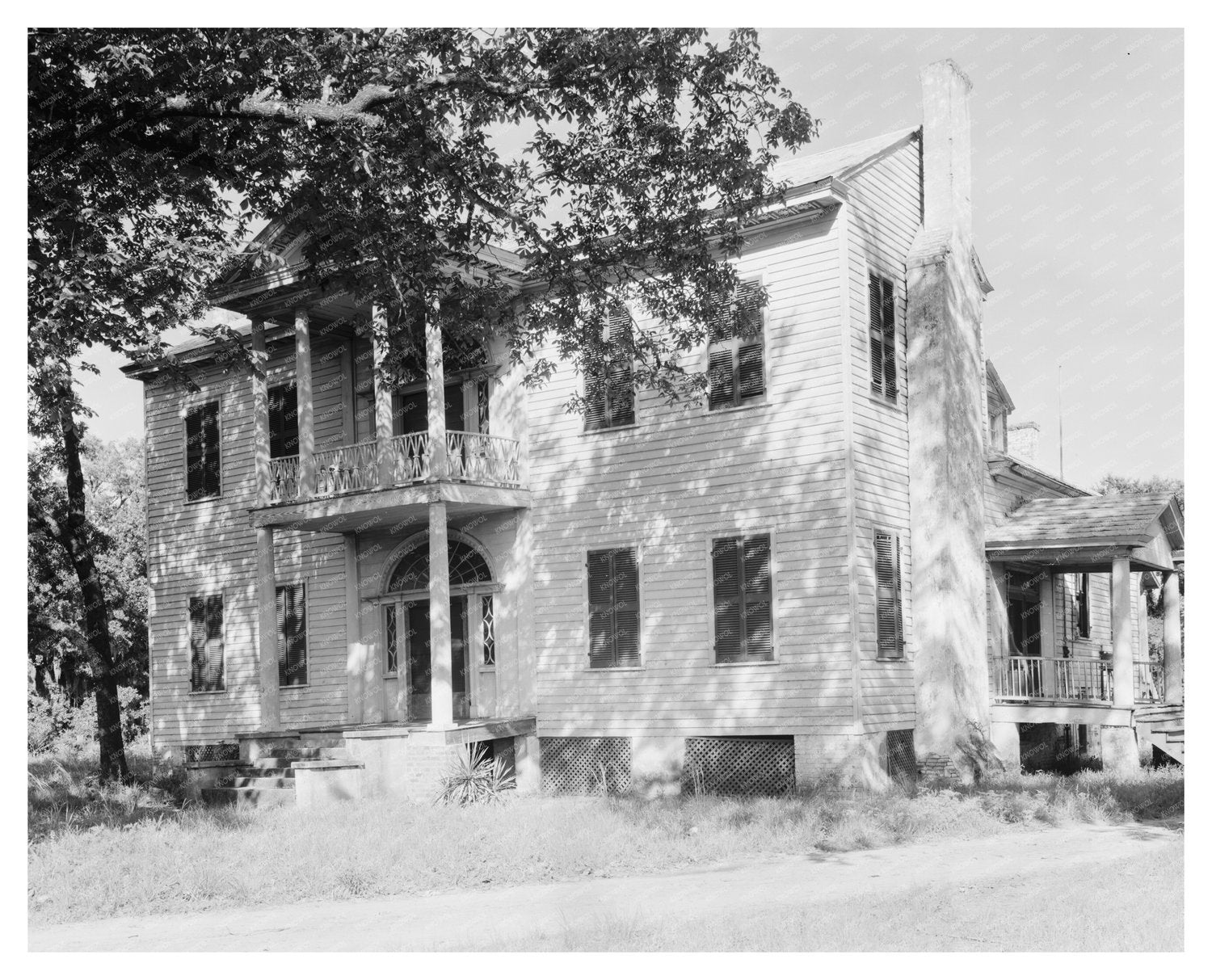 1828 Historic Building in Selma, Alabama - Vintage Photo