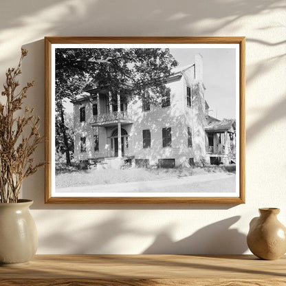 1828 Historic Building in Selma, Alabama - Vintage Photo