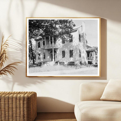 1828 Historic Building in Selma, Alabama - Vintage Photo