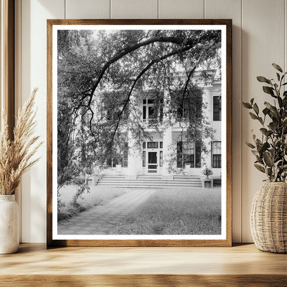 King-Welch House, Selma AL, 1858 - Vintage Photograph