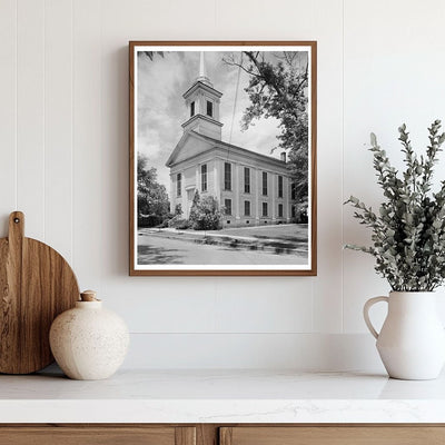 Historic Church in Eutaw, Alabama - 1851 Architecture
