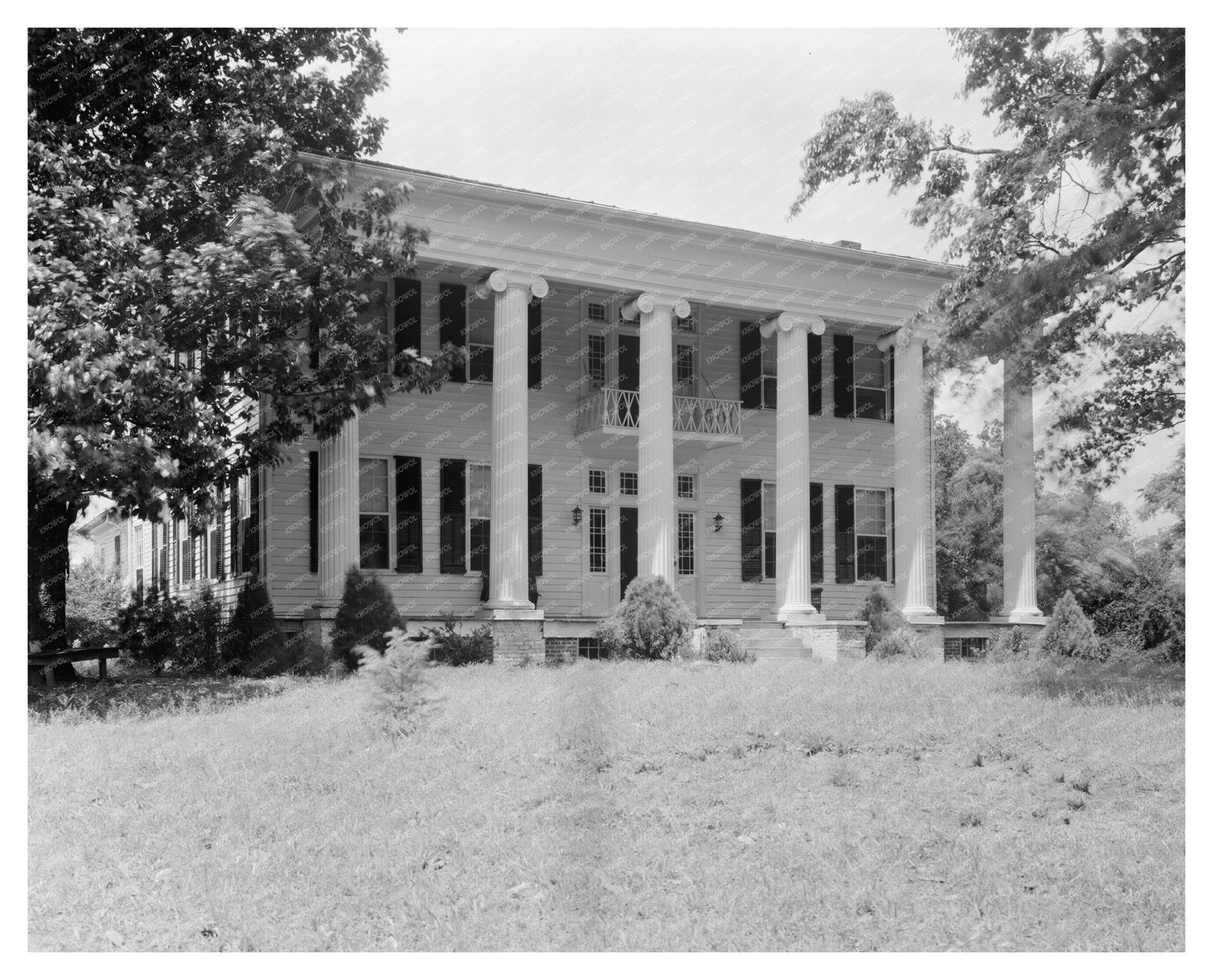 1833 Antebellum Architecture in Watsonia, Alabama