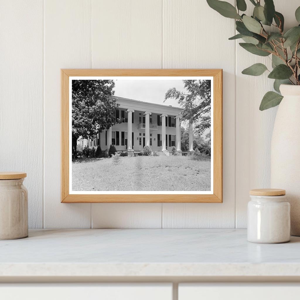 1833 Antebellum Architecture in Watsonia, Alabama