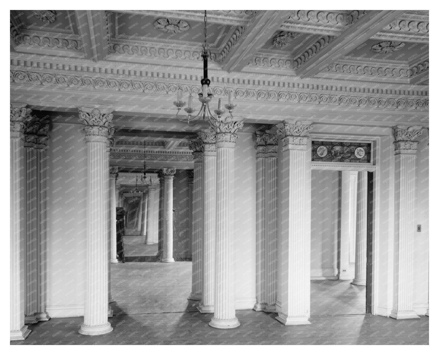 1953 Photo of 1842 Historic Building, Demopolis, Alabama