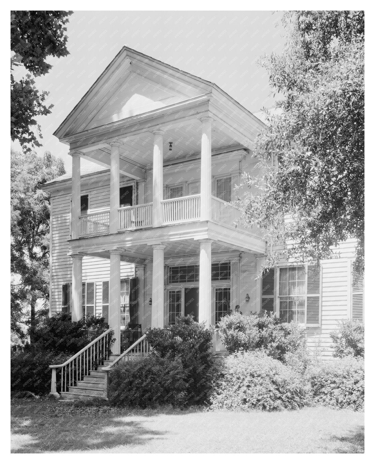 1835 Frame House in Claiborne, Monroe County, Alabama