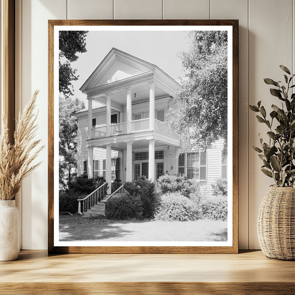 1835 Frame House in Claiborne, Monroe County, Alabama