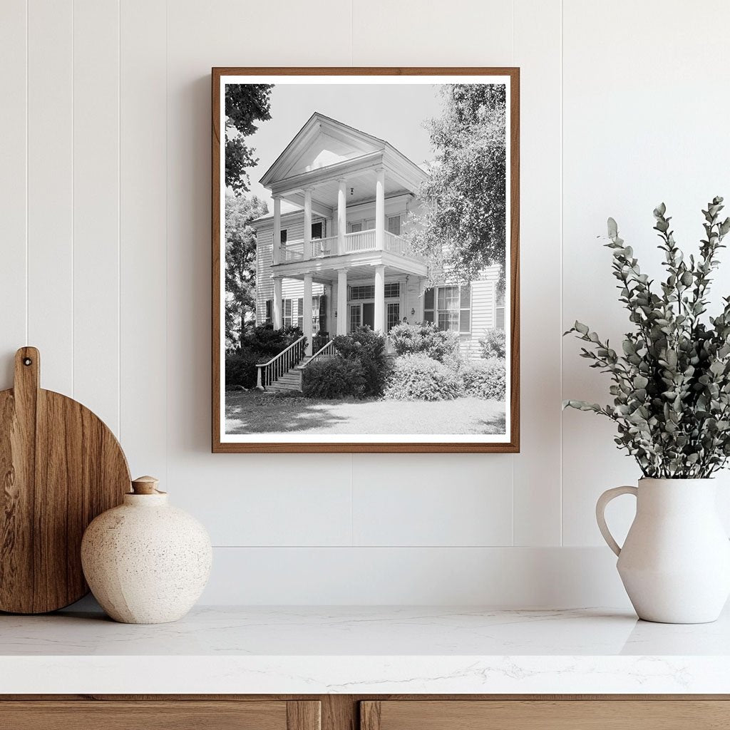 1835 Frame House in Claiborne, Monroe County, Alabama