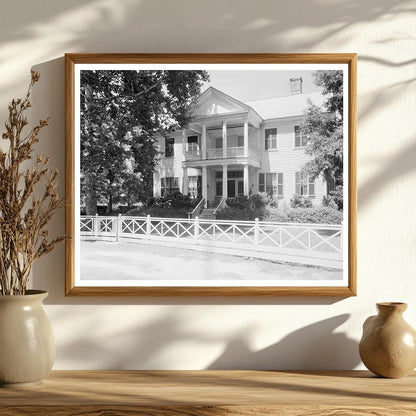 1835 Building in Claiborne, Alabama - Historic Photograph