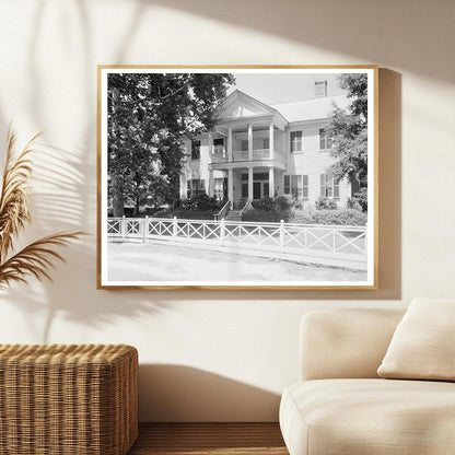 1835 Building in Claiborne, Alabama - Historic Photograph
