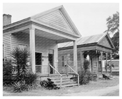 Dr. W.W. Moore and P.E. Jones Offices, Camden AL 1840