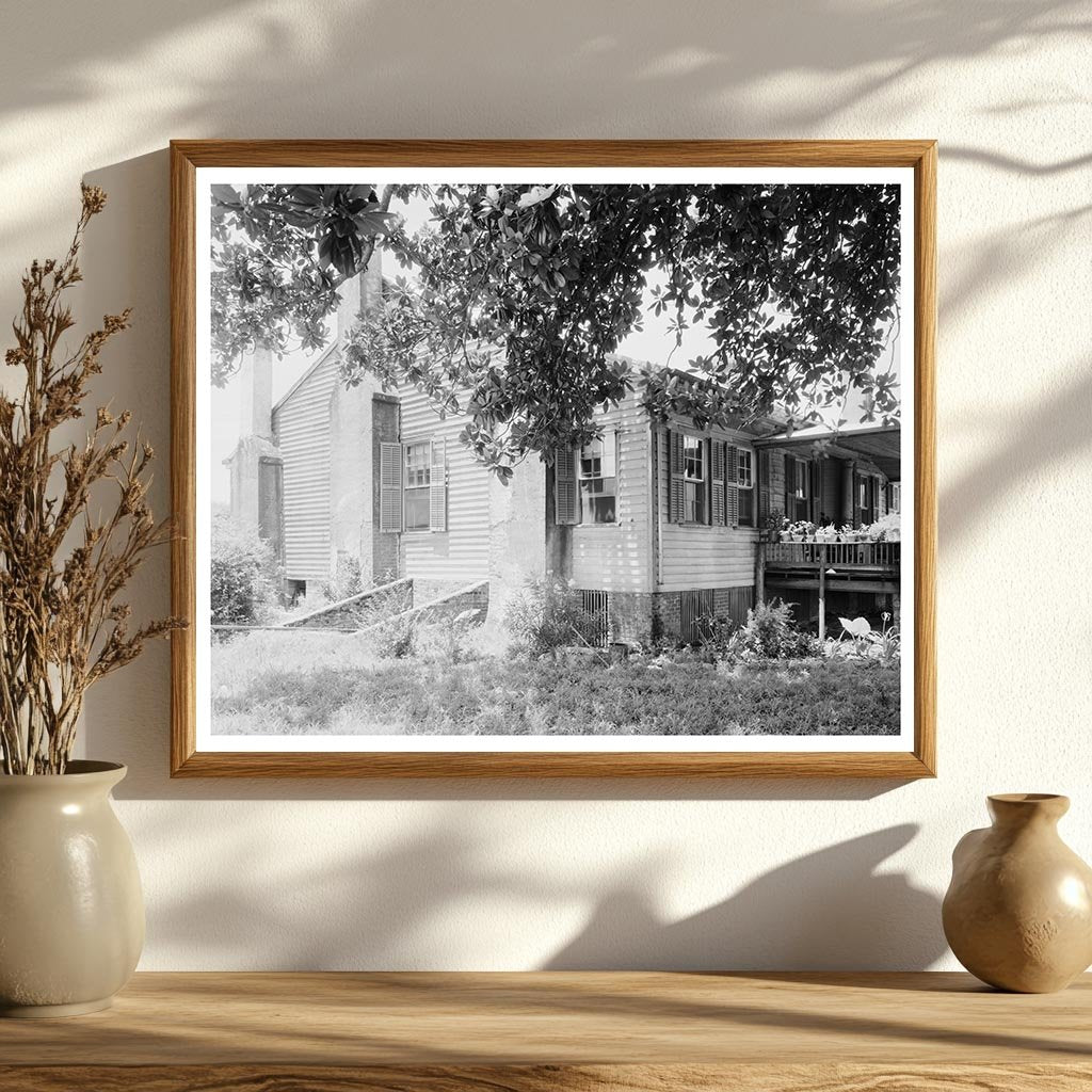 Camden, Alabama Vintage Architecture Photo, Early 20th Centu