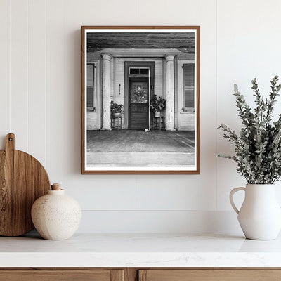 Historic Camden, Alabama Architecture Photo, 1953