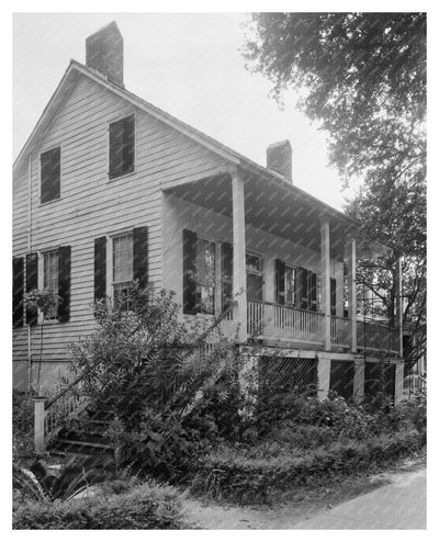 Vintage Mobile, Alabama Home Photo, 1953