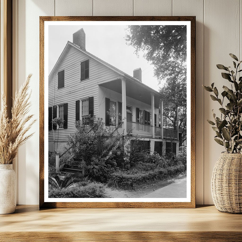 Vintage Mobile, Alabama Home Photo, 1953