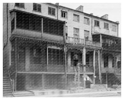 Vintage Mobile, Alabama Architecture - 1836-1840