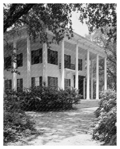 1855 Architectural Photo of Mobile, Alabama Gem