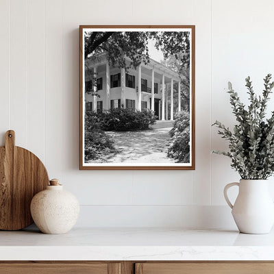 1855 Architectural Photo of Mobile, Alabama Gem