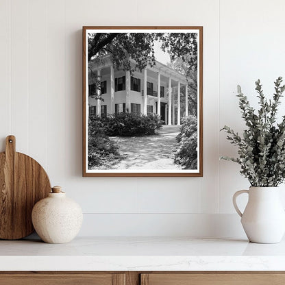 1855 Architectural Photo of Mobile, Alabama Gem