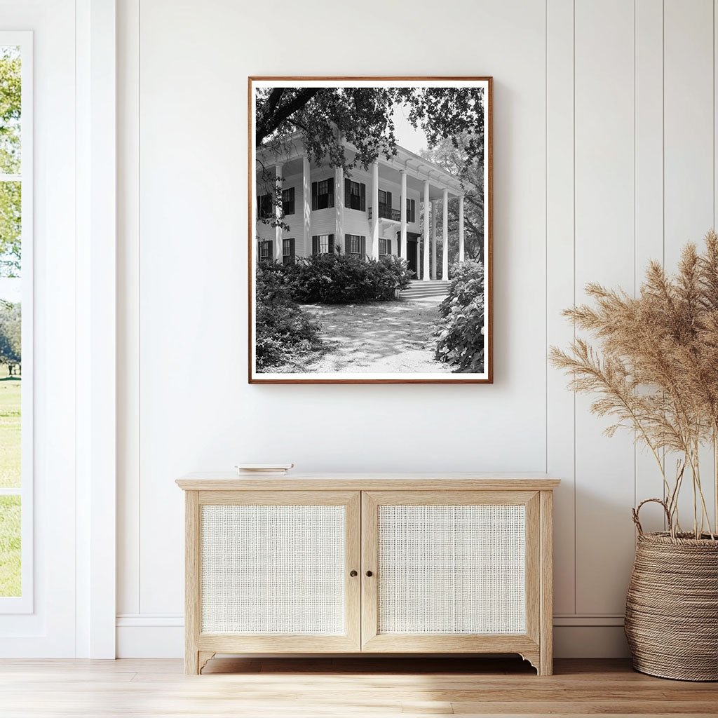 1855 Architectural Photo of Mobile, Alabama Gem