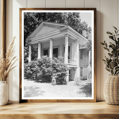 Gulf Coast Colonial Architecture in Mobile, Alabama, 1839