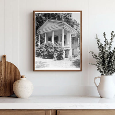 Gulf Coast Colonial Architecture in Mobile, Alabama, 1839