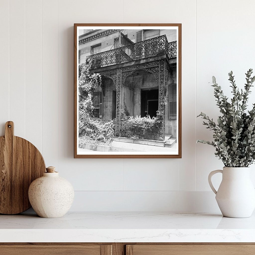 Durand House in Mobile, Alabama - Vintage Photo 20th Century