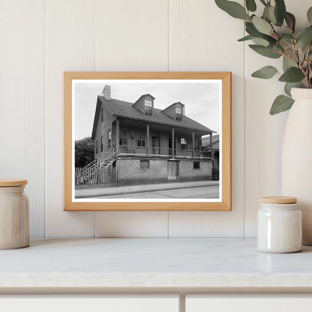 Early 20th Century Home in Mobile, Alabama 1953